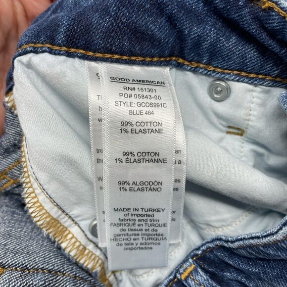* NEW Good American Cut Off Flat Tummy Jean Short Size 6/28 - Picture 10 of 10
